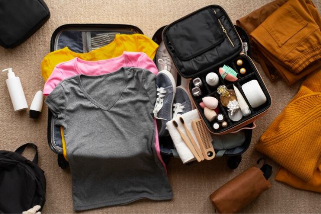 Have all your essentials in a carry-on bag